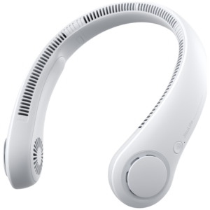 JISULIFE NECK FAN 3, 5 SPEED WIND GREY - Ventilateur de cou