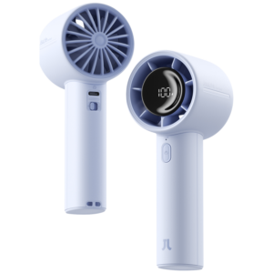 JISULIFE HANDHELD FAN 10S, 5 SPEED WIND LOW NOISE BLUE - Ventilateur à main